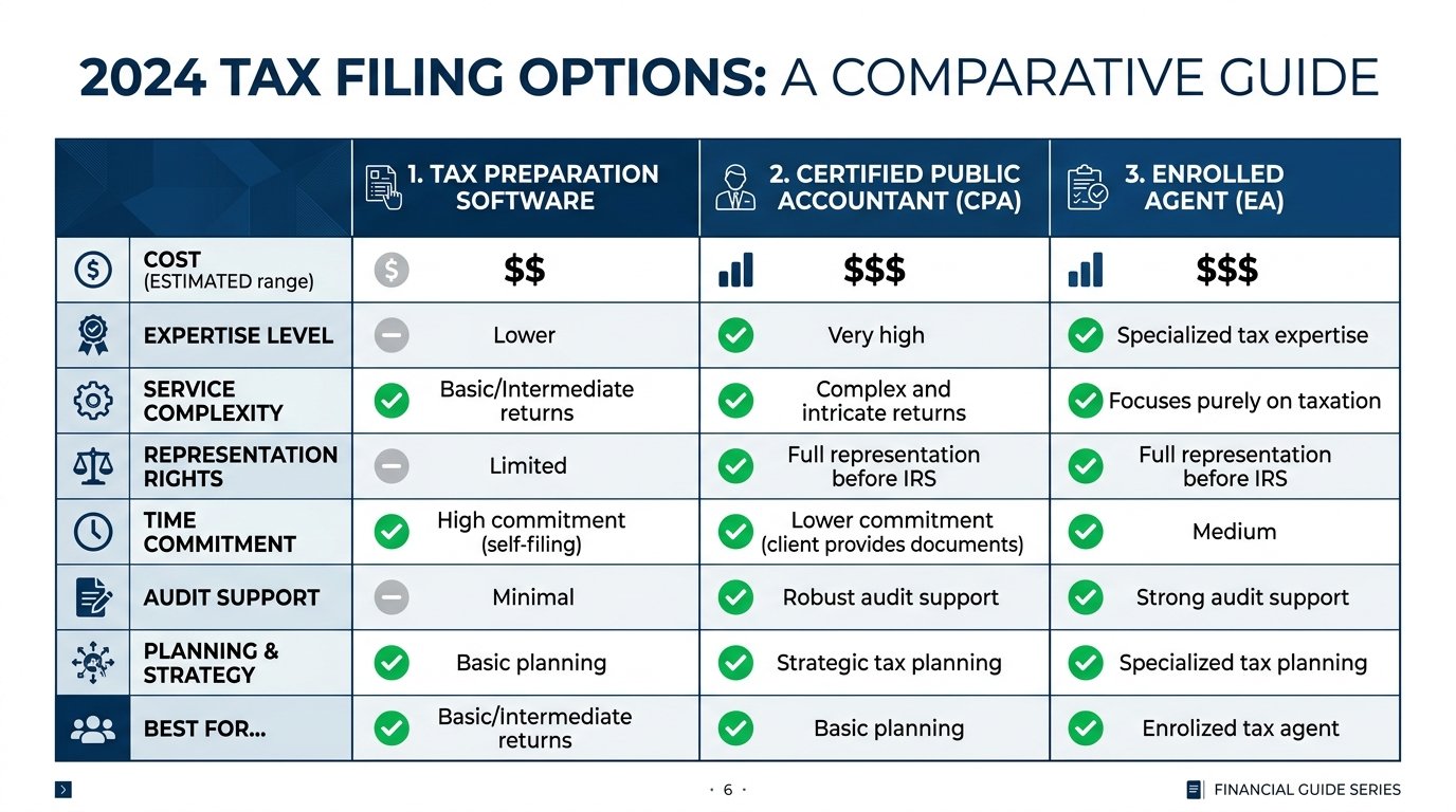 Comparison guide: taxes options for newcomers
