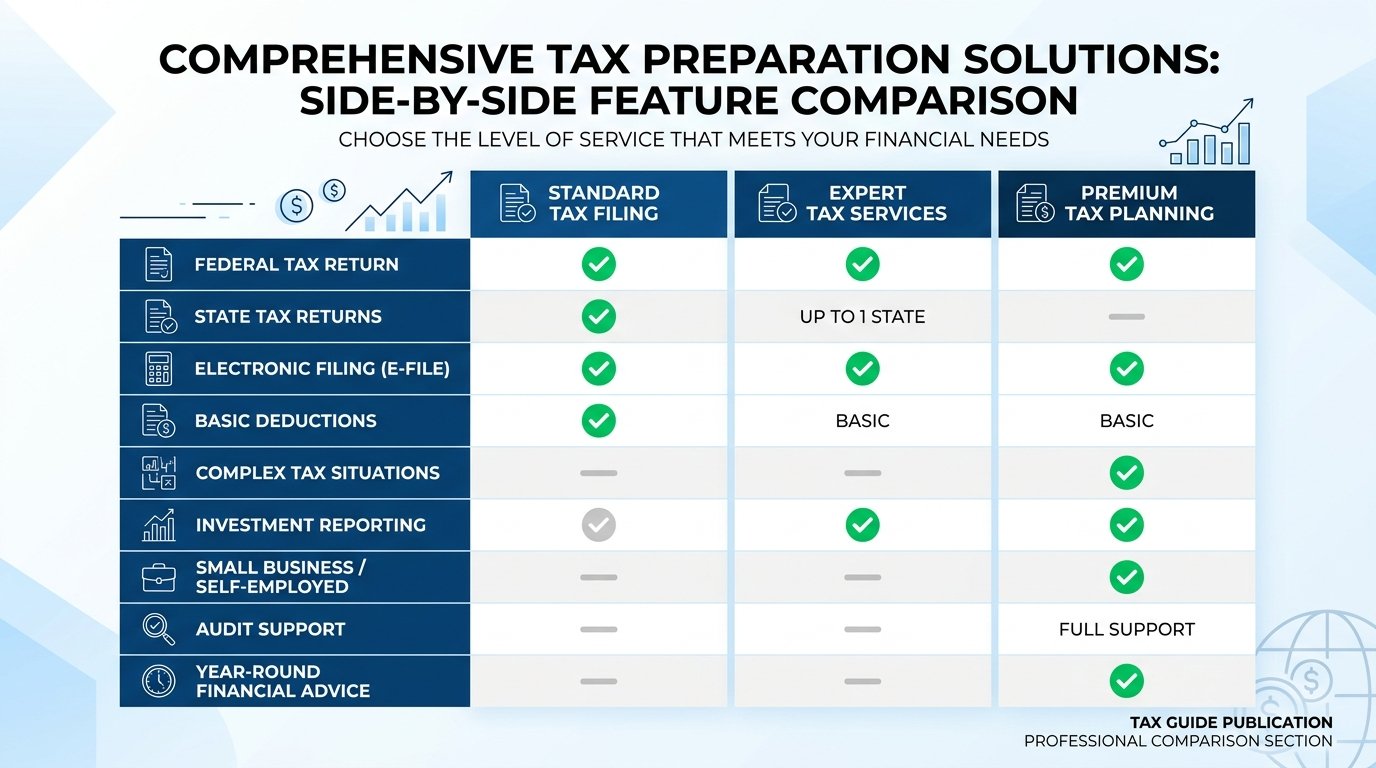 Comparison guide: taxes options for newcomers