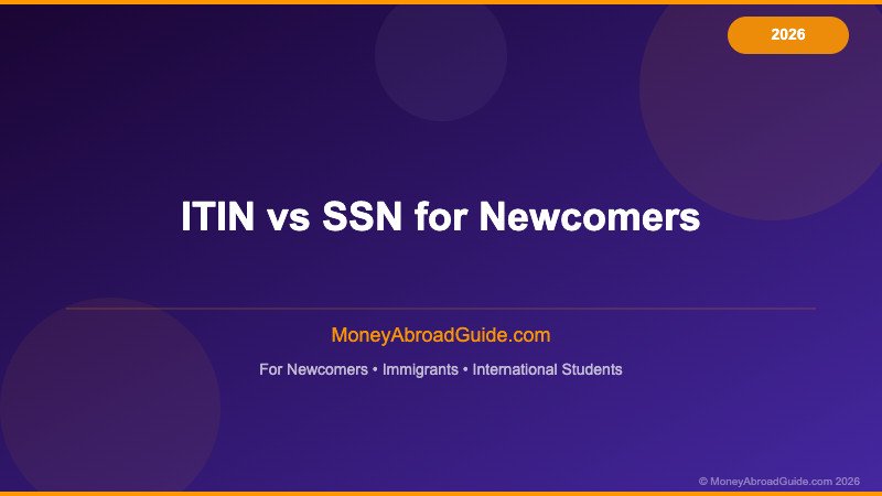 ITIN vs SSN for Newcomers in the USA: Complete 2026 Guide — newcomer financial guidance