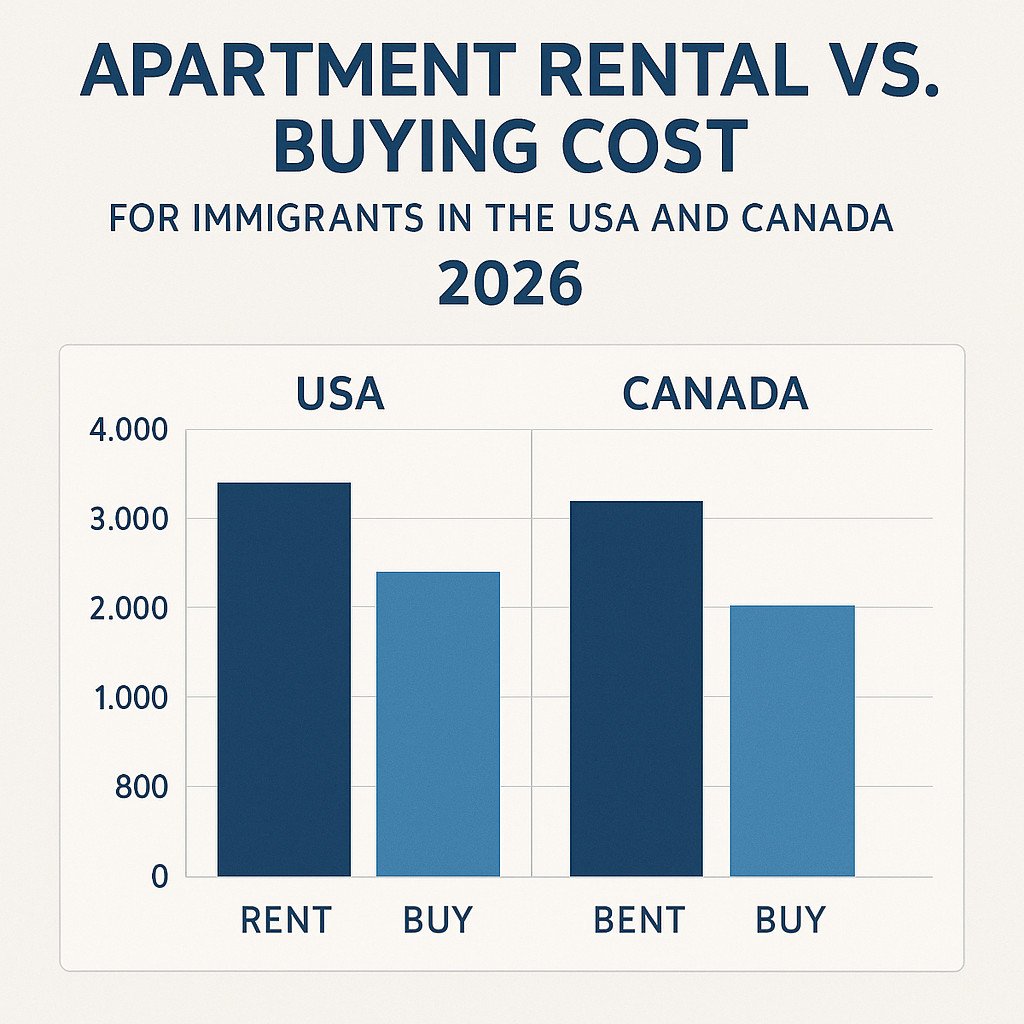 Immigrant woman reviewing apartment purchase documents with mortgage broker Canada 2026