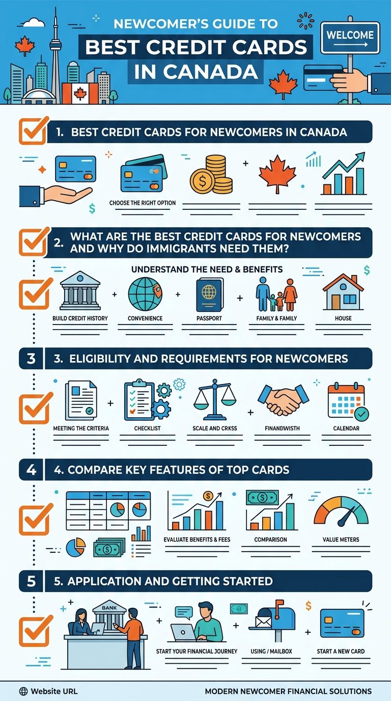 Step-by-step checklist: best credit cards for newcomers in canada guide for canada newcomers