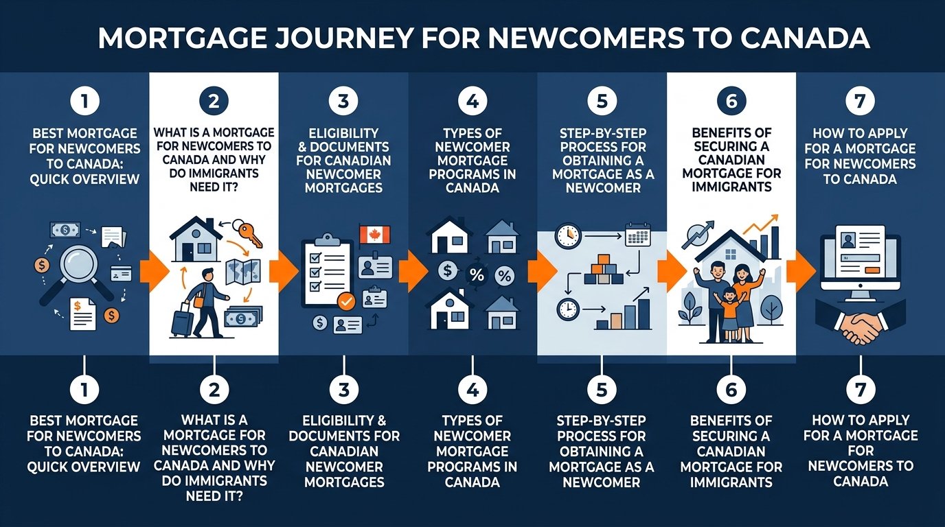 How to mortgage for newcomers to canada: step-by-step process for newcomers