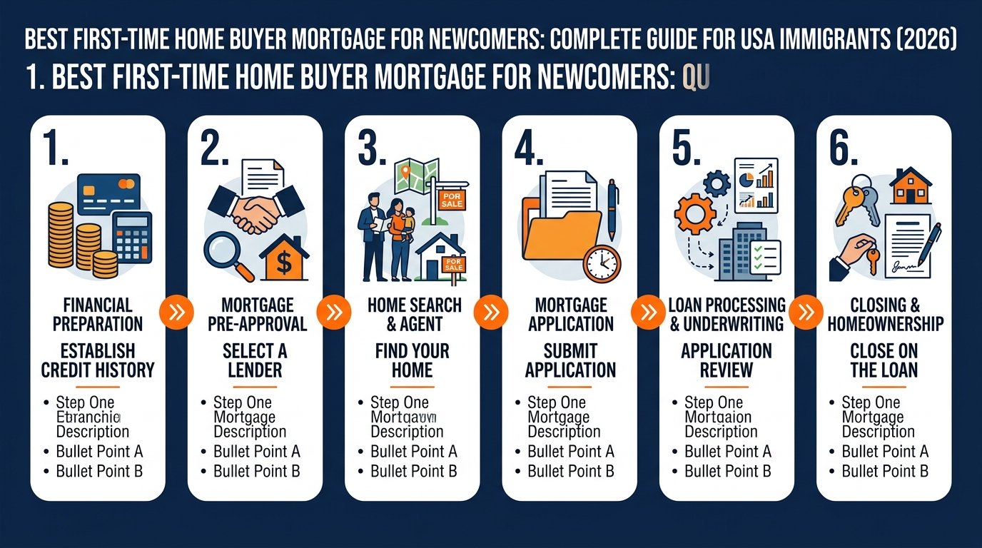 How to first-time home buyer mortgage for newcomers: step-by-step process for newcomers