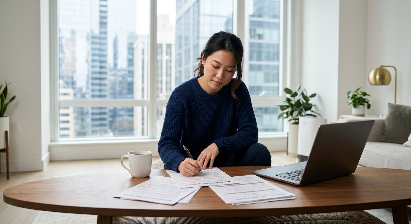 Renters insurance -- lifestyle photo for USA newcomers